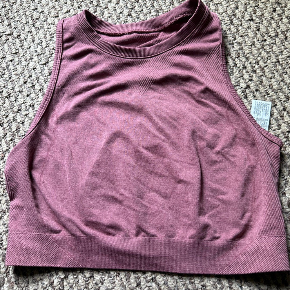 Alphalete Mauve Crop Top
